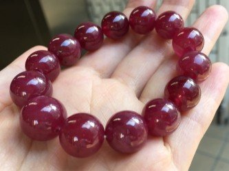 天然石ブレスレットのお仕立て例