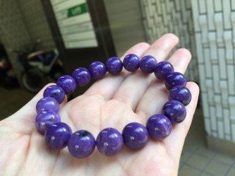 天然石ブレスレットのお仕立て例