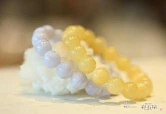 天然石ブレスレットのお仕立て例