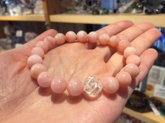 天然石ブレスレットのお仕立て例