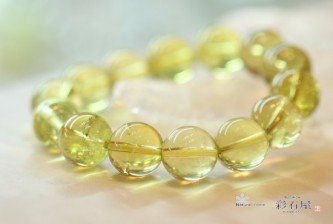 天然石ブレスレットのお仕立て例