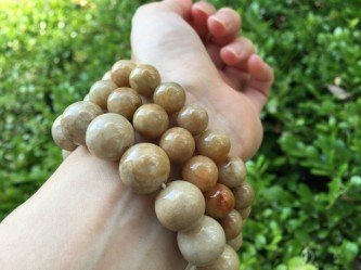 天然石ブレスレットのお仕立て例