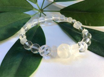 天然石ブレスレットのお仕立て例