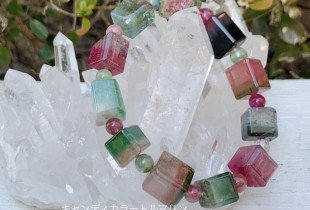 天然石ブレスレットのお仕立て例